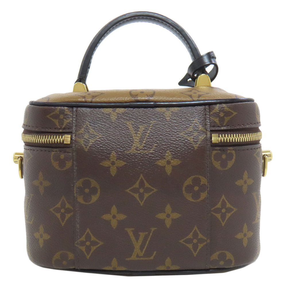 LOUIS VUITTON Handbag M45165 Monogram reverse Brown Vanity NV PM