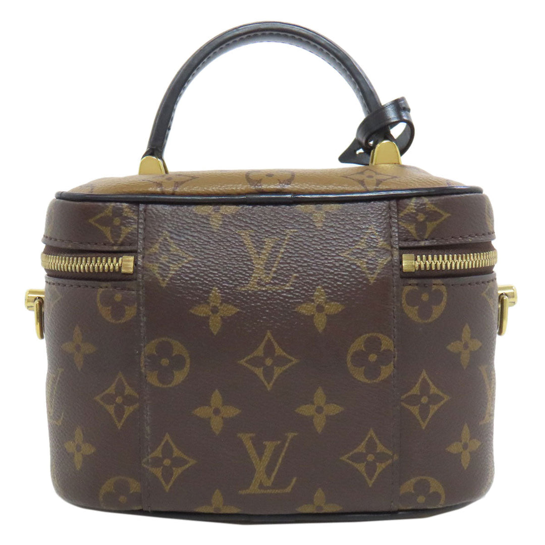 LOUIS VUITTON Handbag M45165 Monogram reverse Brown Vanity NV PM
