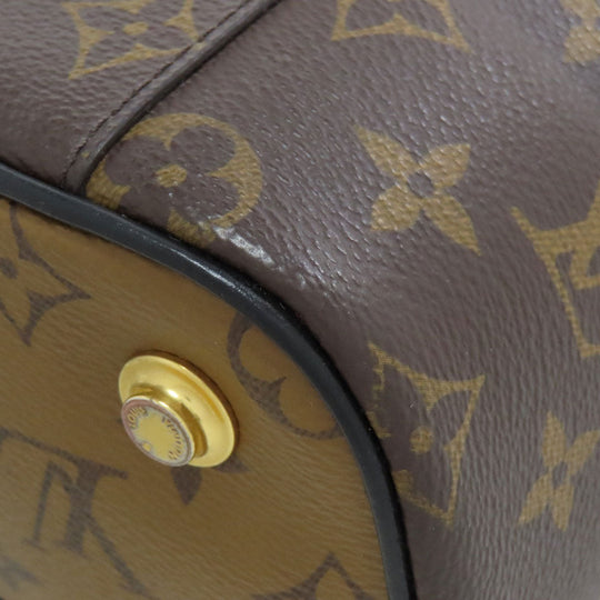 LOUIS VUITTON Handbag M45165 Monogram reverse Brown Vanity NV PM
