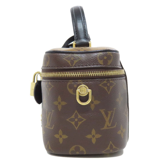 LOUIS VUITTON Handbag M45165 Monogram reverse Brown Vanity NV PM