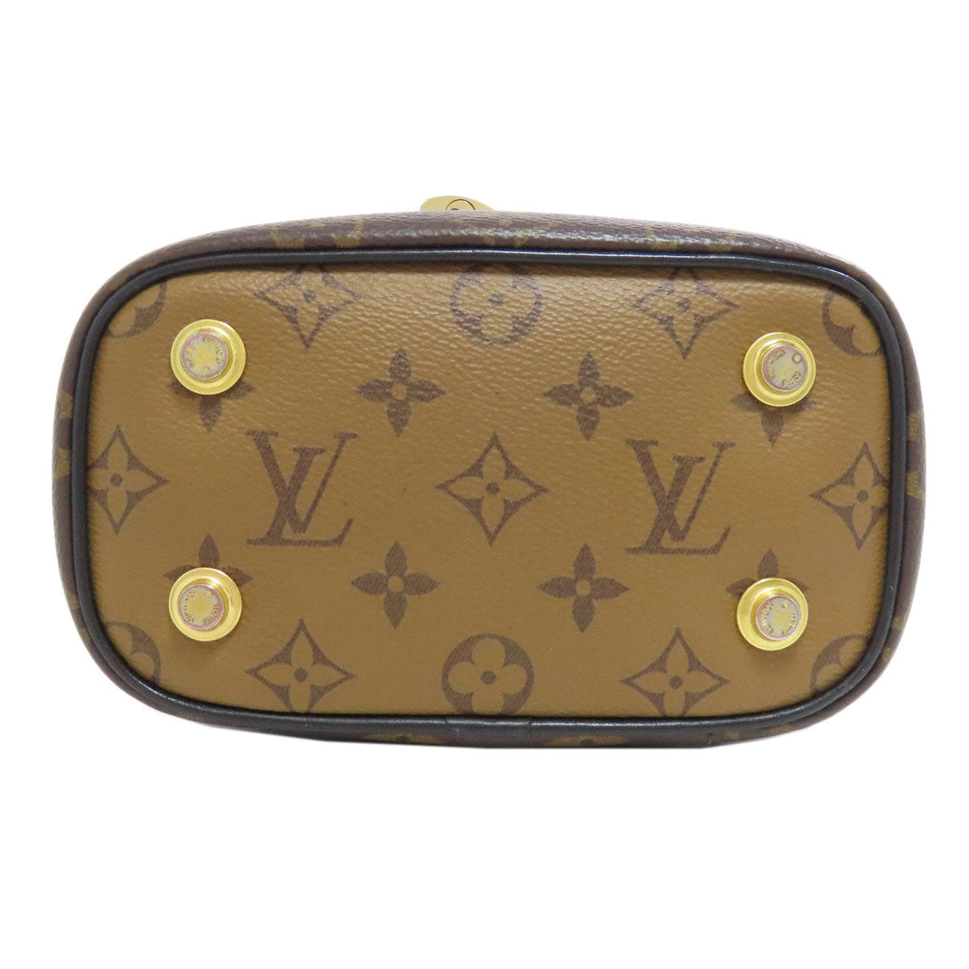 LOUIS VUITTON Handbag M45165 Monogram reverse Brown Vanity NV PM