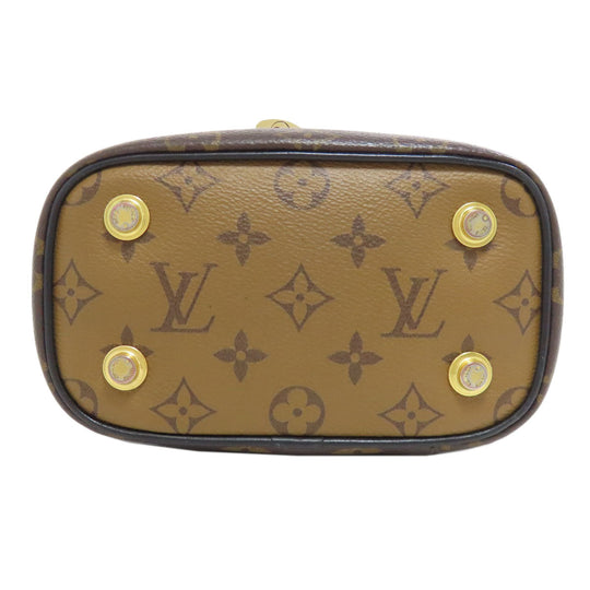LOUIS VUITTON Handbag M45165 Monogram reverse Brown Vanity NV PM