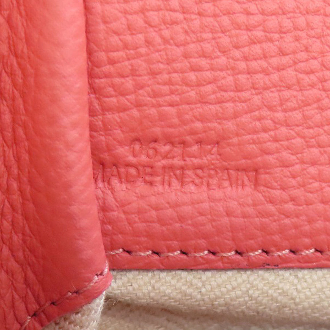 LOEWE Handbag Calfskin pink Hammock mini 2WAY Women Used Authentic