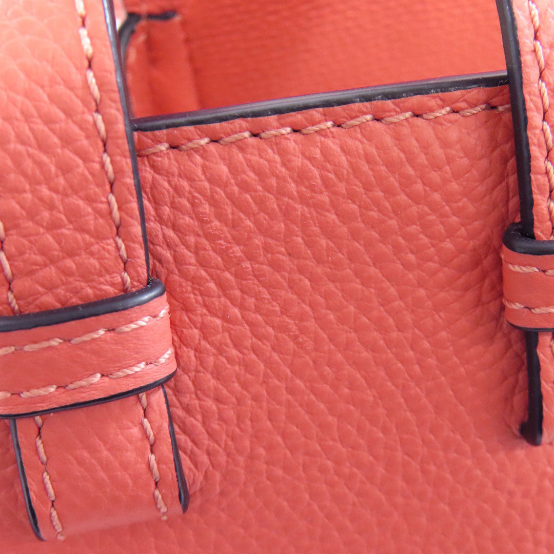 LOEWE Handbag Calfskin pink Hammock mini 2WAY Women Used Authentic