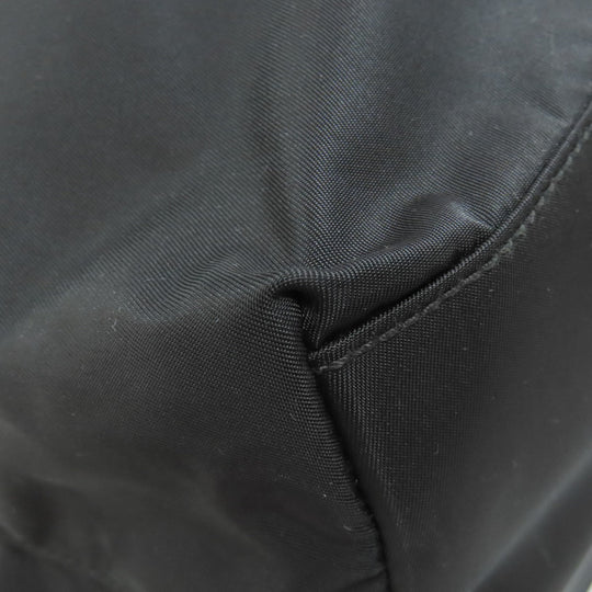 PRADA Tote Bag Nylon black logoMetal