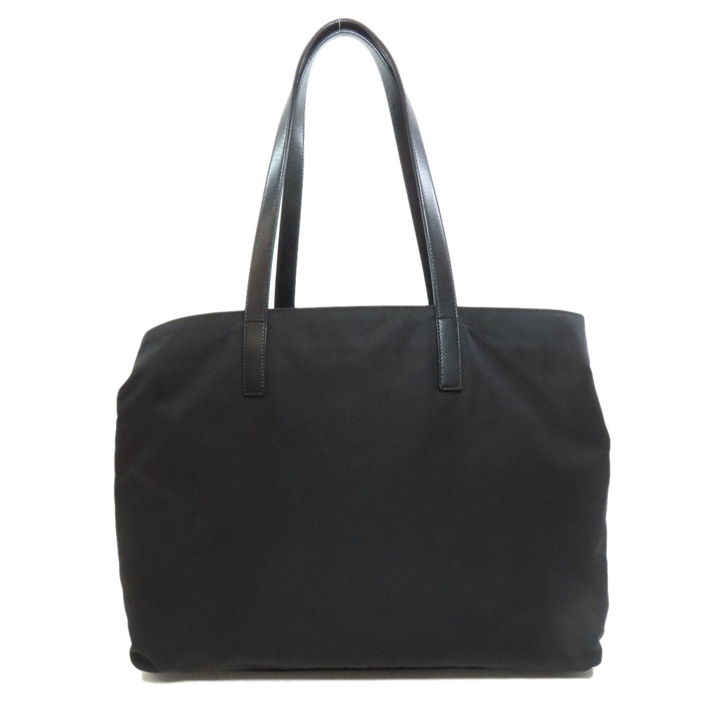 PRADA Tote Bag Nylon black logoMetal