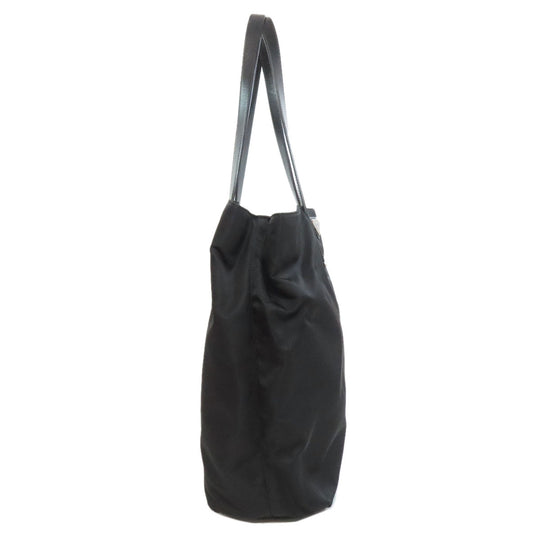 PRADA Tote Bag Nylon black logoMetal