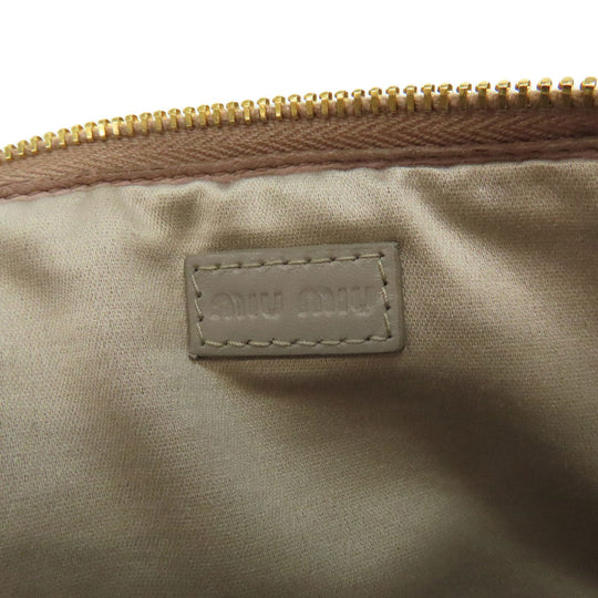 MIUMIU Handbag Calfskin pink Materasse 2WAY Women Used Authentic