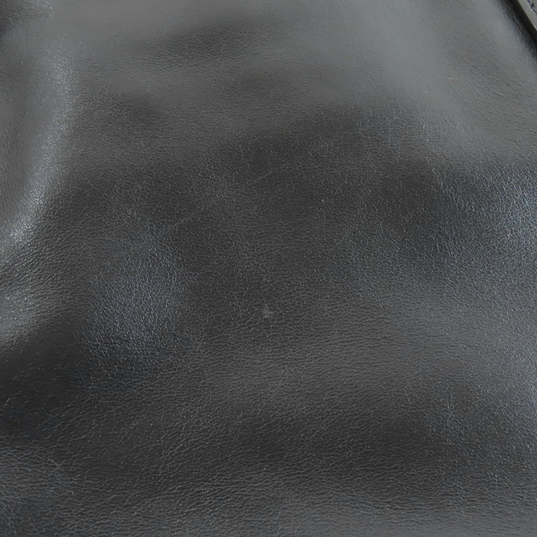 MIUMIU Tote Bag leather black logo studs