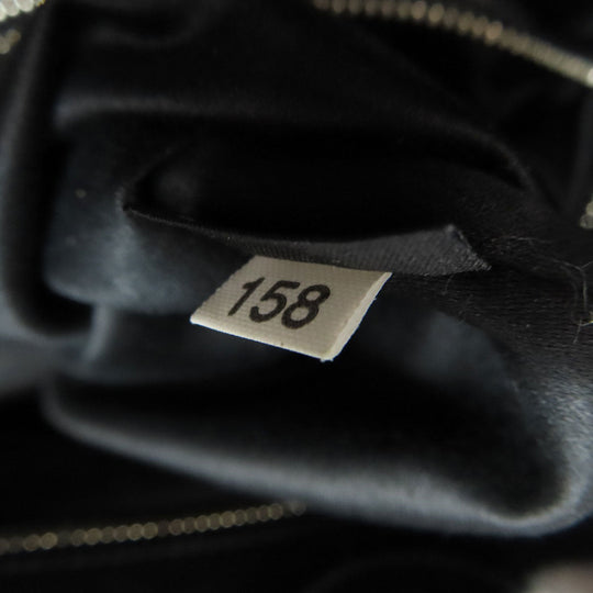 MIUMIU Tote Bag leather black logo studs