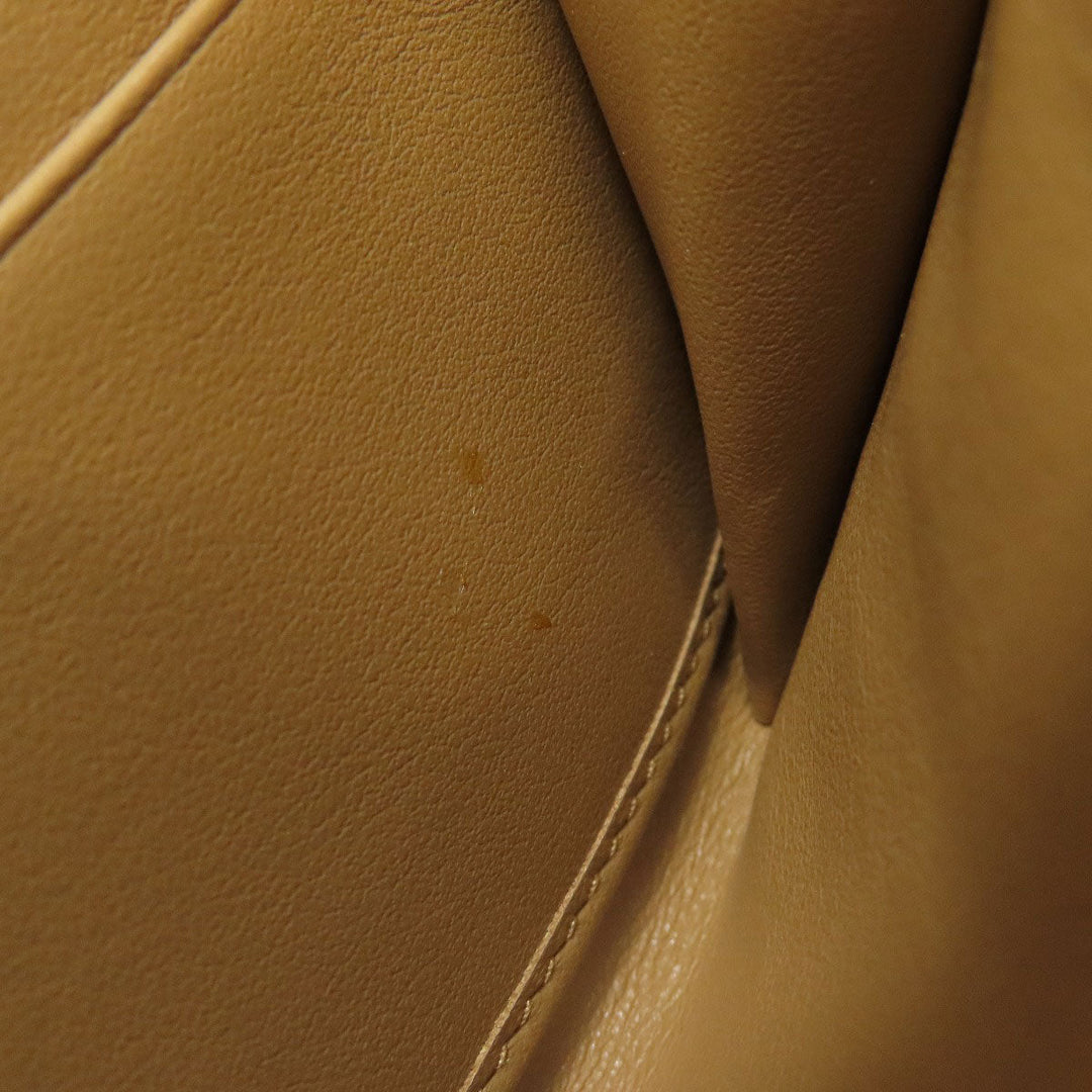 PRADA Long Wallet Purse 1M0506 Calfskin Brown Zip Around