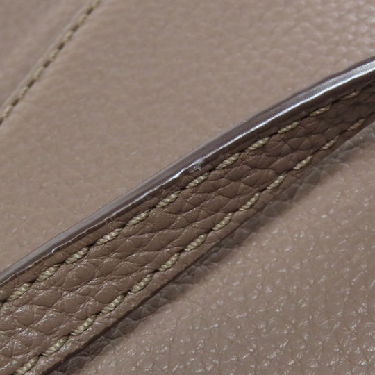 Tory Burch Shoulder Bag leather Brown logo