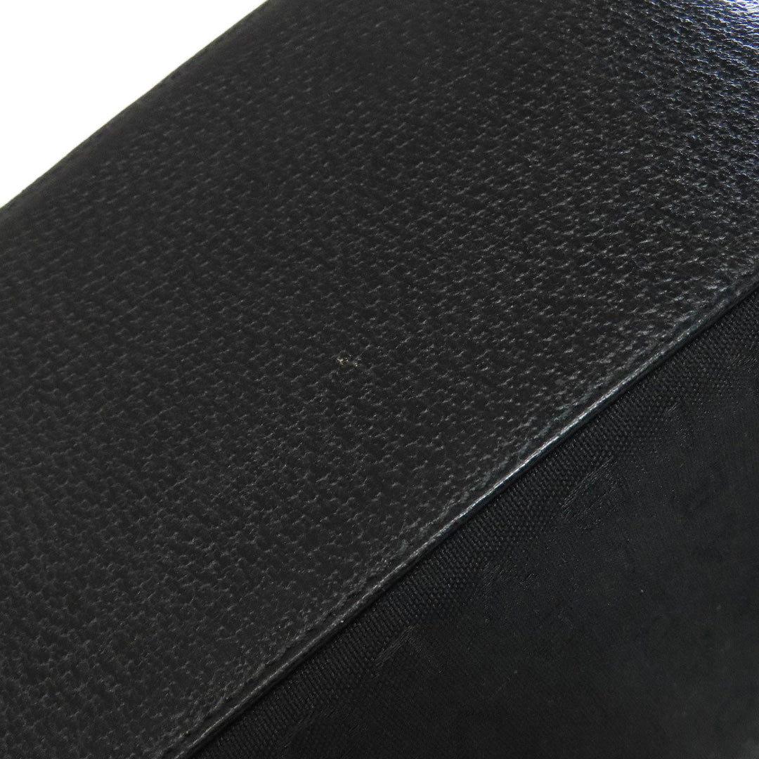 BVLGARI Tote Bag canvas black Logo mania