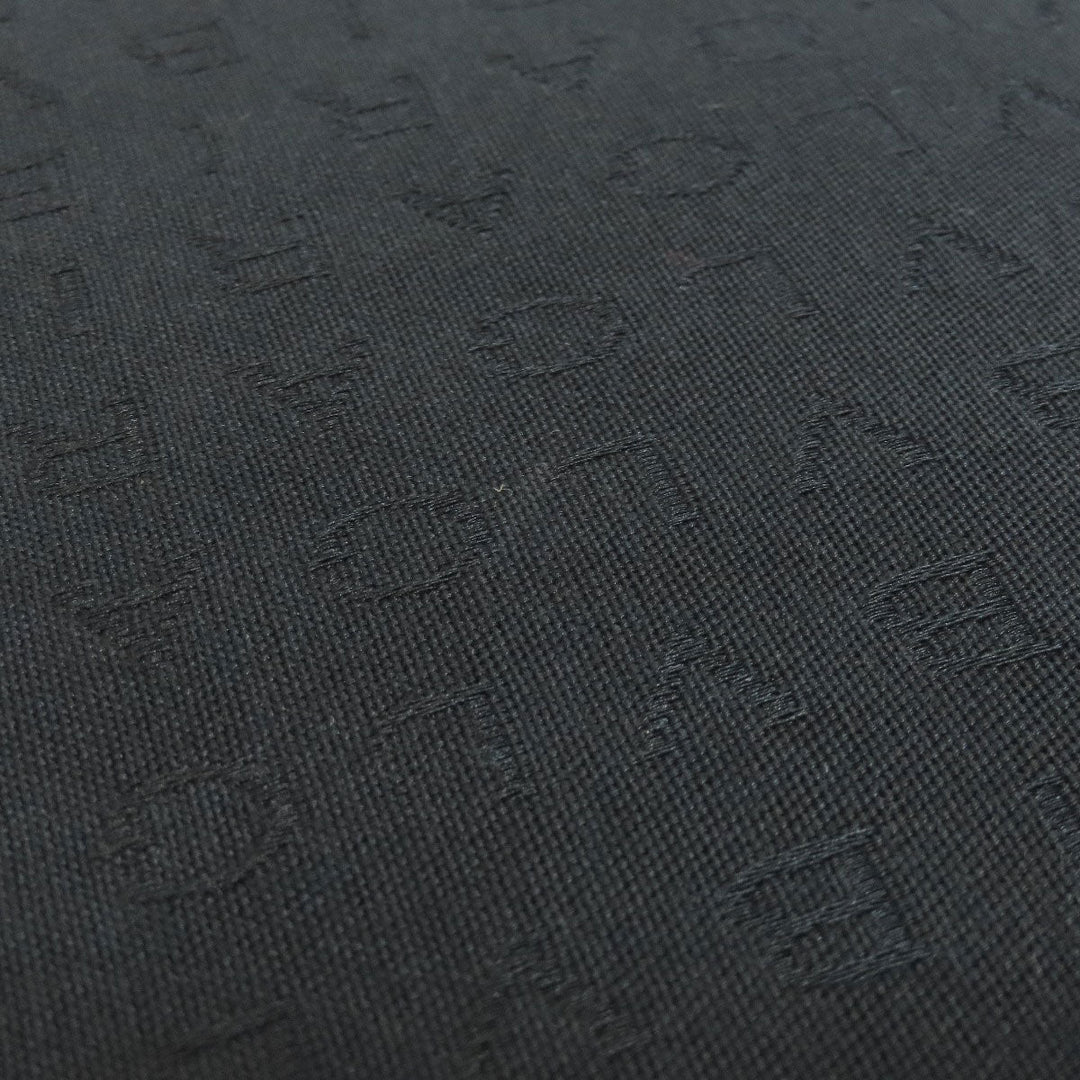 BVLGARI Tote Bag canvas black Logo mania