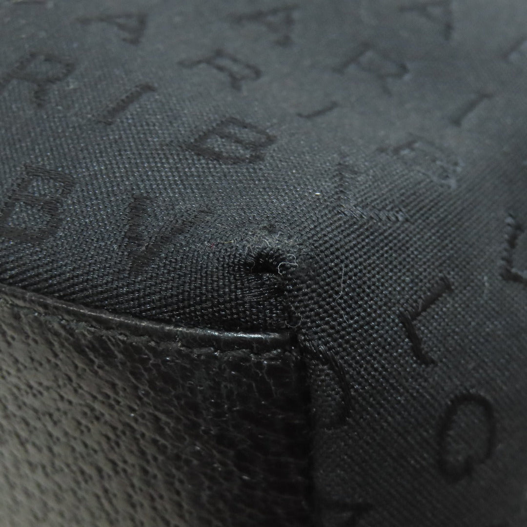 BVLGARI Tote Bag canvas black Logo mania