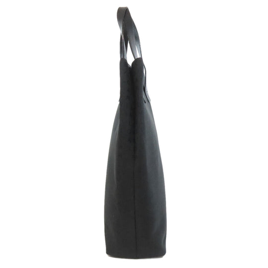 BVLGARI Tote Bag canvas black Logo mania