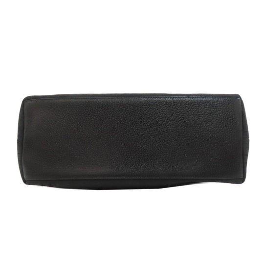 BVLGARI Tote Bag canvas black Logo mania