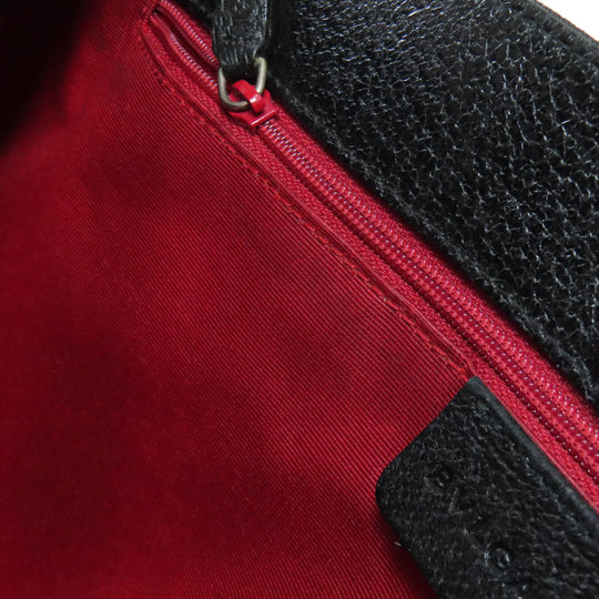 BVLGARI Tote Bag canvas black Logo mania