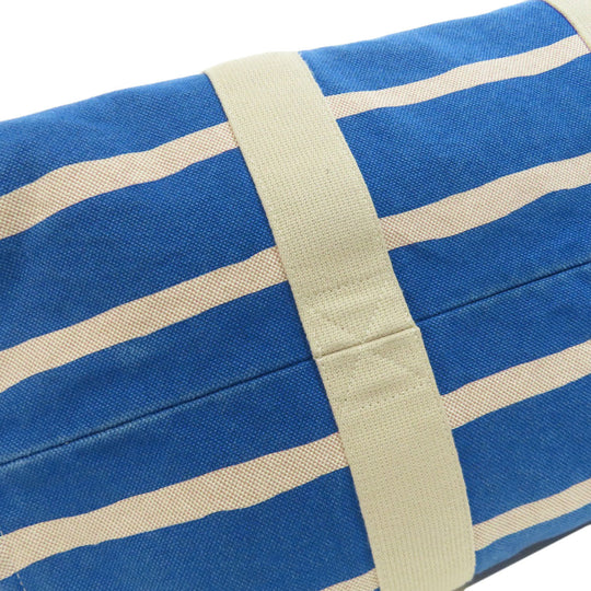 HERMES Tote Bag canvas blue Bayadere Tote