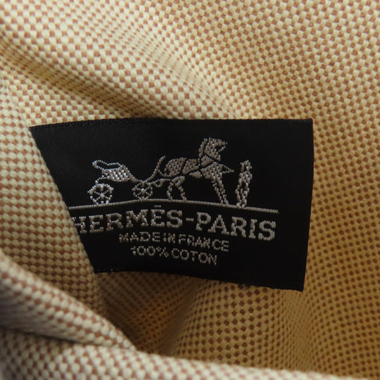 HERMES Tote Bag canvas blue Bayadere Tote