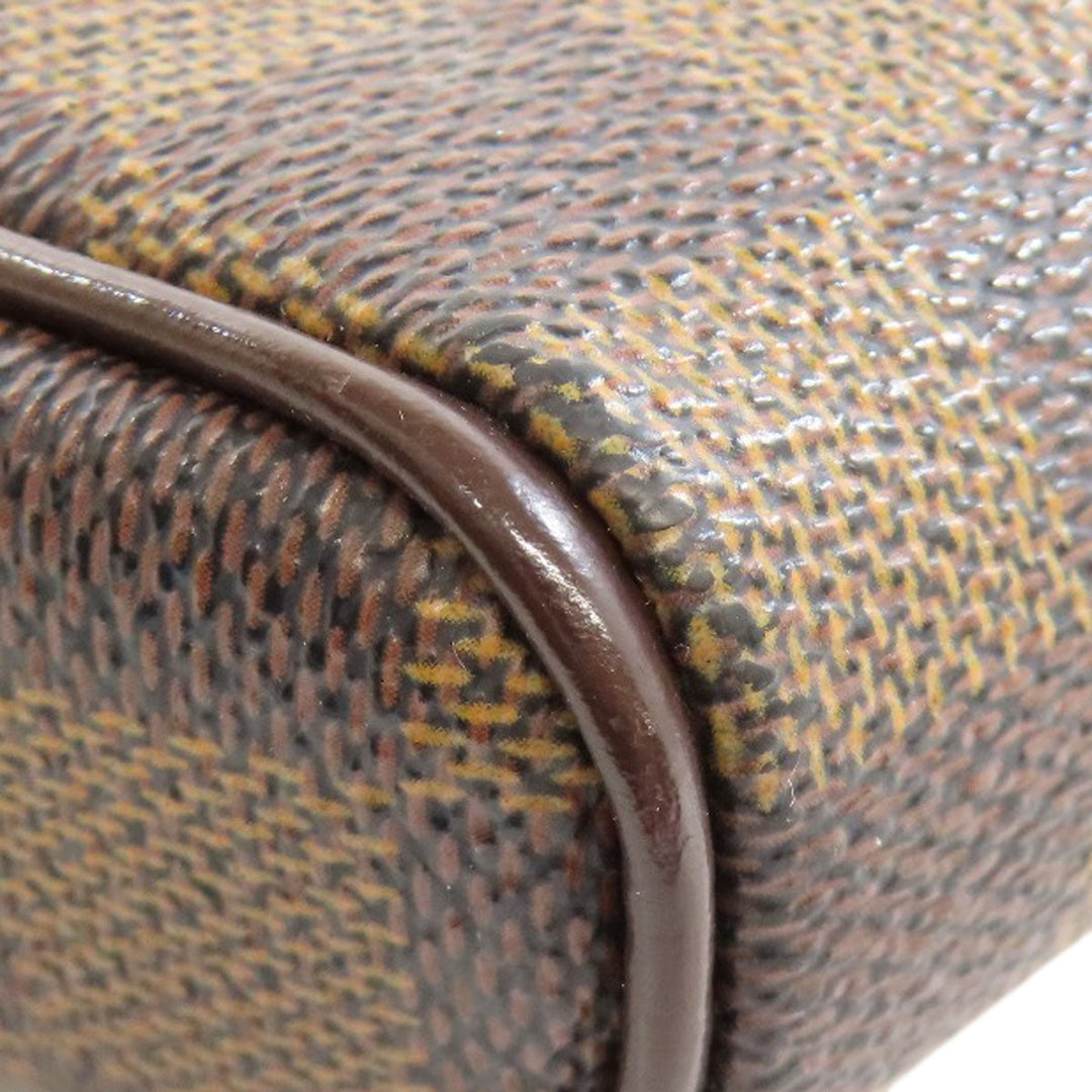 LOUIS VUITTON Shoulder Bag N51296 Damier canvas Brown Pochette Ipanema PM Women Used Authentic