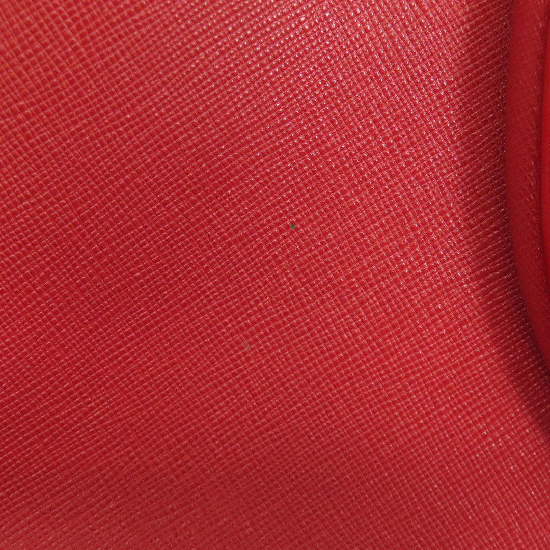 PRADA Tote Bag Safiano Red Galleria