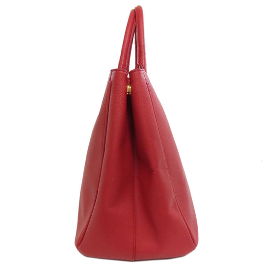 PRADA Tote Bag Safiano Red Galleria