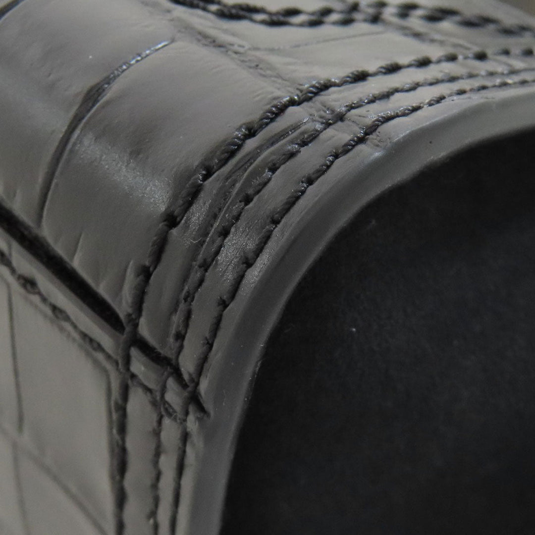 MARC JACOBS Handbag leather black Embossed 2WAY