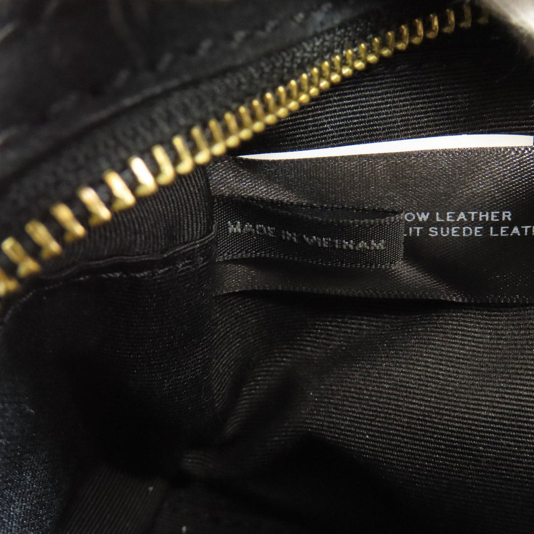 MARC JACOBS Handbag leather black Embossed 2WAY