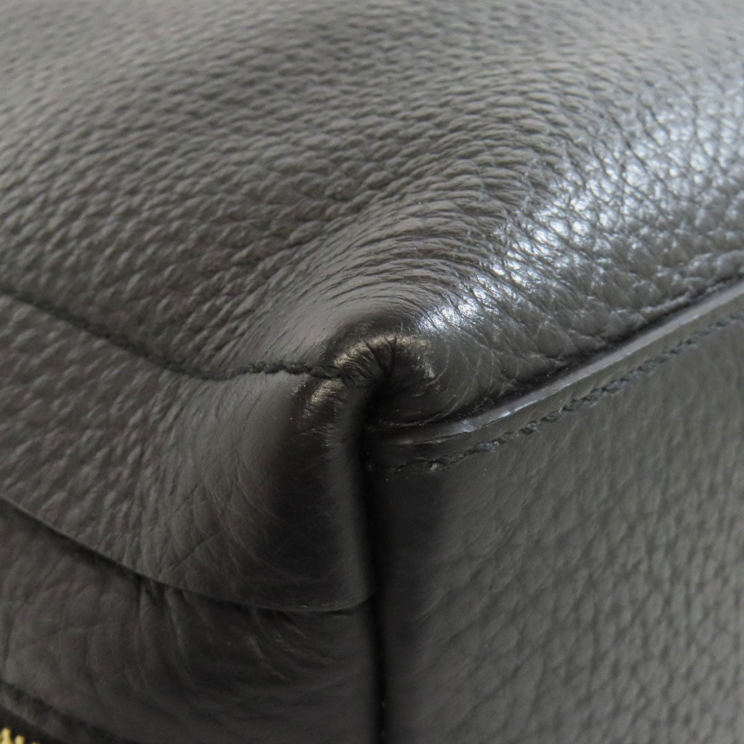 Furla Tote Bag leather black logo
