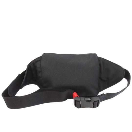 Alexander McQueen Sling bag Nylon black logo mens(Unisex) Used Authentic