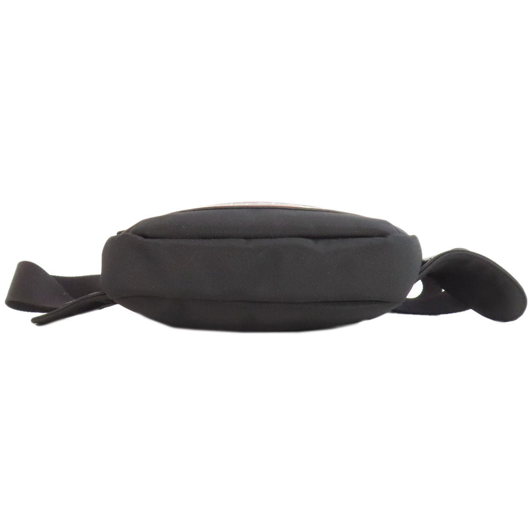 Alexander McQueen Sling bag Nylon black logo mens(Unisex) Used Authentic