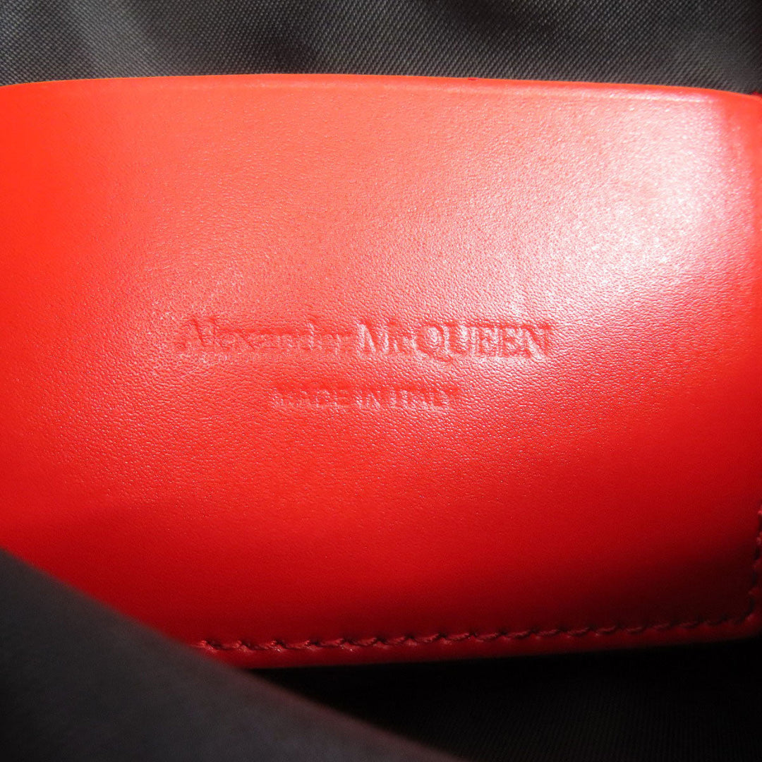 Alexander McQueen Sling bag Nylon black logo mens(Unisex) Used Authentic
