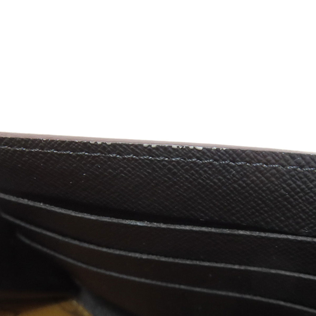 LOUIS VUITTON Long Wallet Purse M80726 Monogram Giant Brown Portefeuille Sara Women Used Authentic