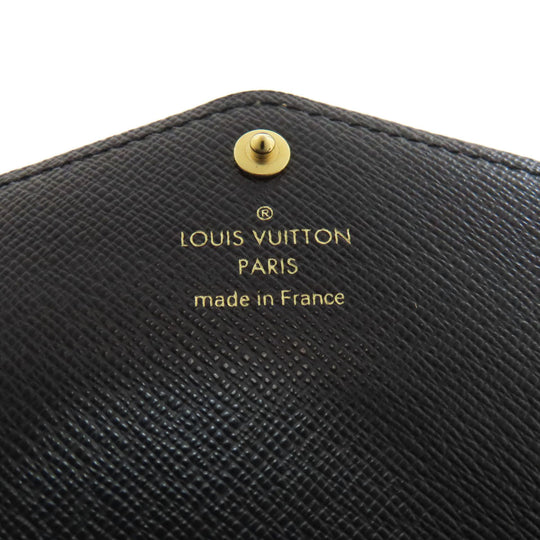 LOUIS VUITTON Long Wallet Purse M80726 Monogram Giant Brown Portefeuille Sara Women Used Authentic