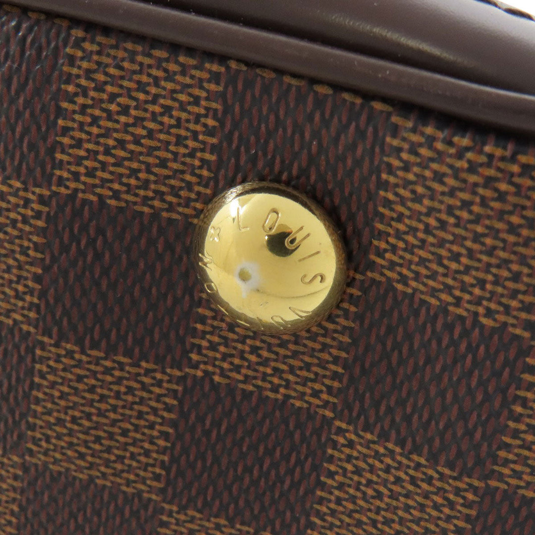 LOUIS VUITTON Handbag N41117 Damier canvas Brown Verona PM Women Used Authentic