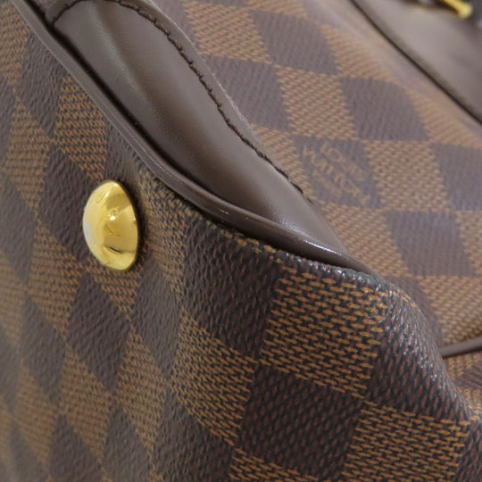 LOUIS VUITTON Handbag N41117 Damier canvas Brown Verona PM Women Used Authentic