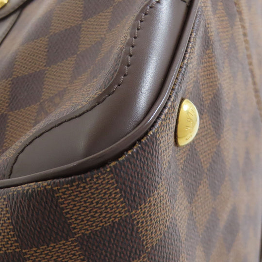LOUIS VUITTON Handbag N41117 Damier canvas Brown Verona PM Women Used Authentic