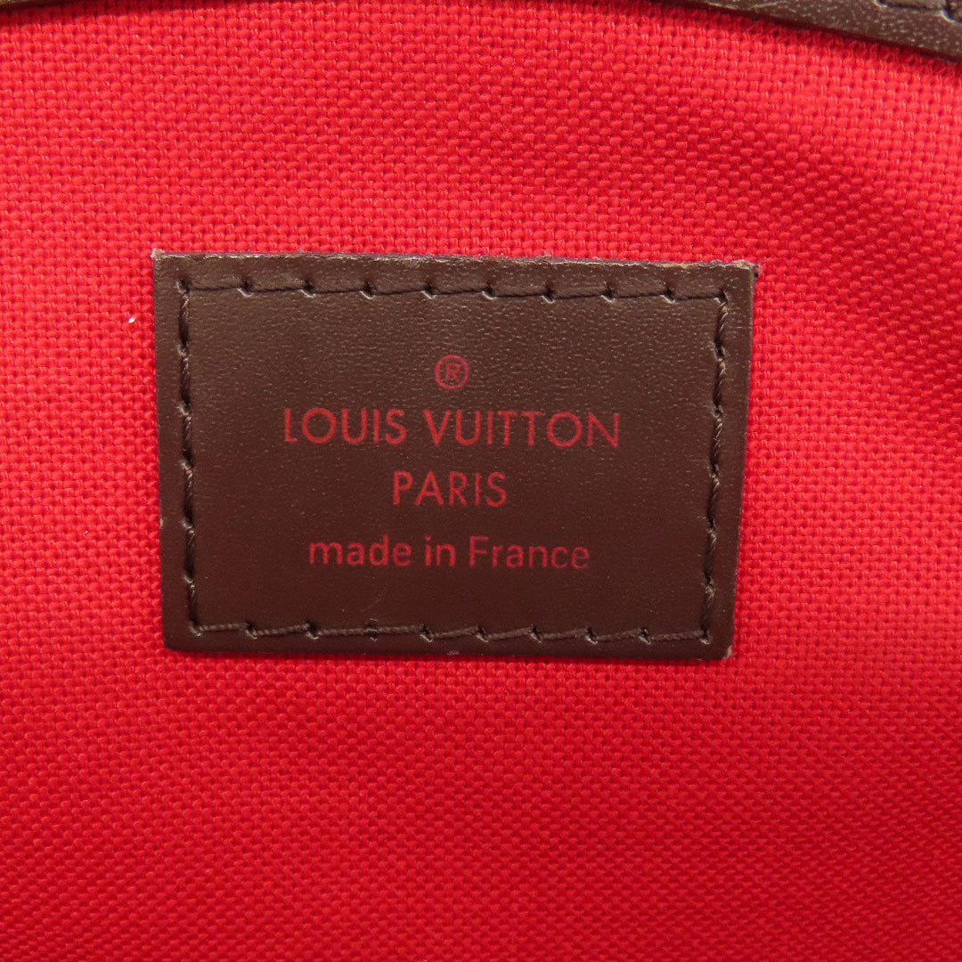 LOUIS VUITTON Handbag N41117 Damier canvas Brown Verona PM Women Used Authentic
