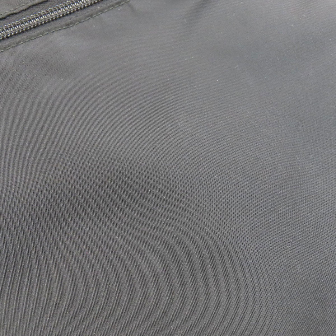 PRADA Shoulder Bag Nylon black logoMetal