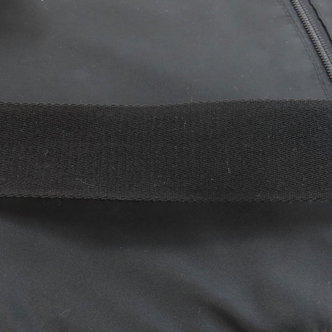 PRADA Shoulder Bag Nylon black logoMetal
