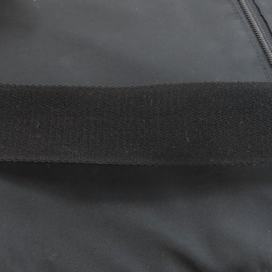 PRADA Shoulder Bag Nylon black logoMetal