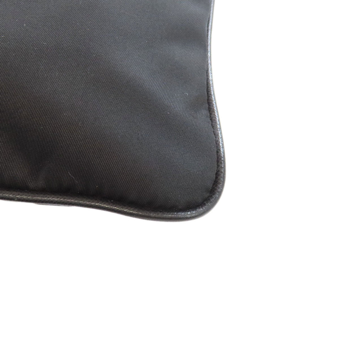 PRADA Shoulder Bag Nylon black logoMetal