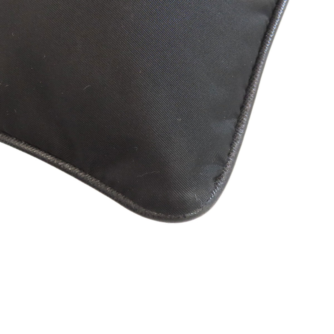 PRADA Shoulder Bag Nylon black logoMetal