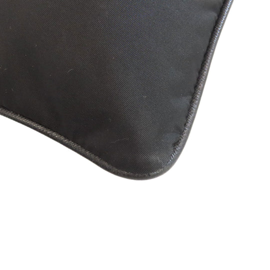 PRADA Shoulder Bag Nylon black logoMetal