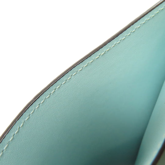 LOUIS VUITTON Bifold Wallet M83502 Mahina leather blue Portefeuille Clare