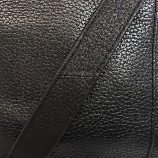 COLE HAAN Business bag leather black 2WAY mens Used Authentic