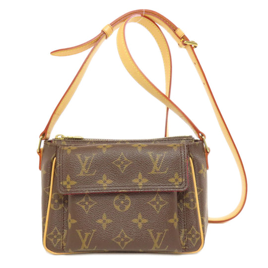 LOUIS VUITTON Shoulder Bag M51165 Monogram canvas Brown Viva Cite PM Women Used Authentic