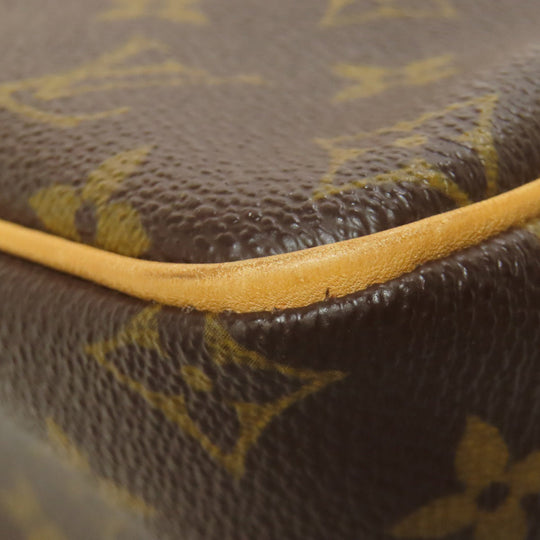 LOUIS VUITTON Shoulder Bag M51165 Monogram canvas Brown Viva Cite PM Women Used Authentic