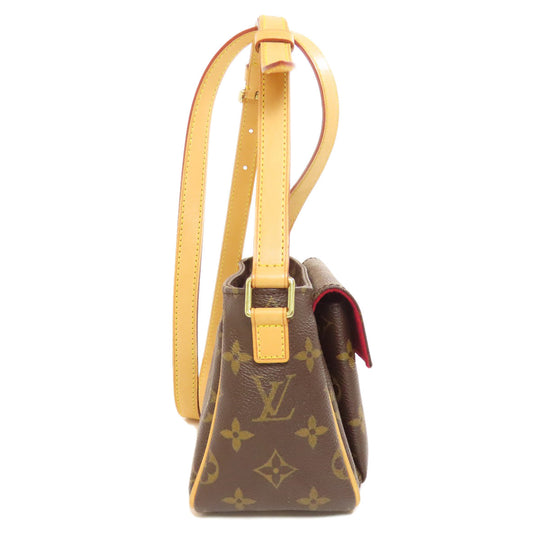 LOUIS VUITTON Shoulder Bag M51165 Monogram canvas Brown Viva Cite PM Women Used Authentic